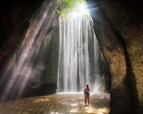 Bali Eastern Waterfalls, Tukad Cepung, Tibumana, Kanto Lampo